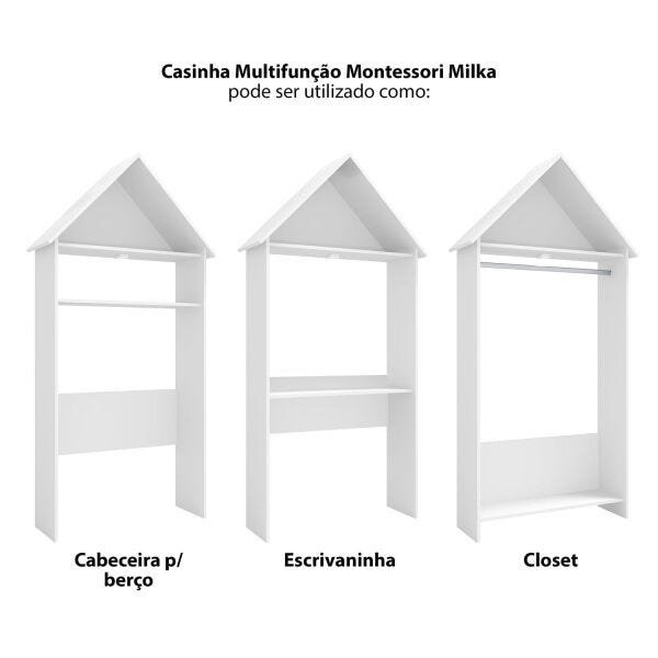 Casinha Multifunção Montessori Milka Móveis Estrela - 1