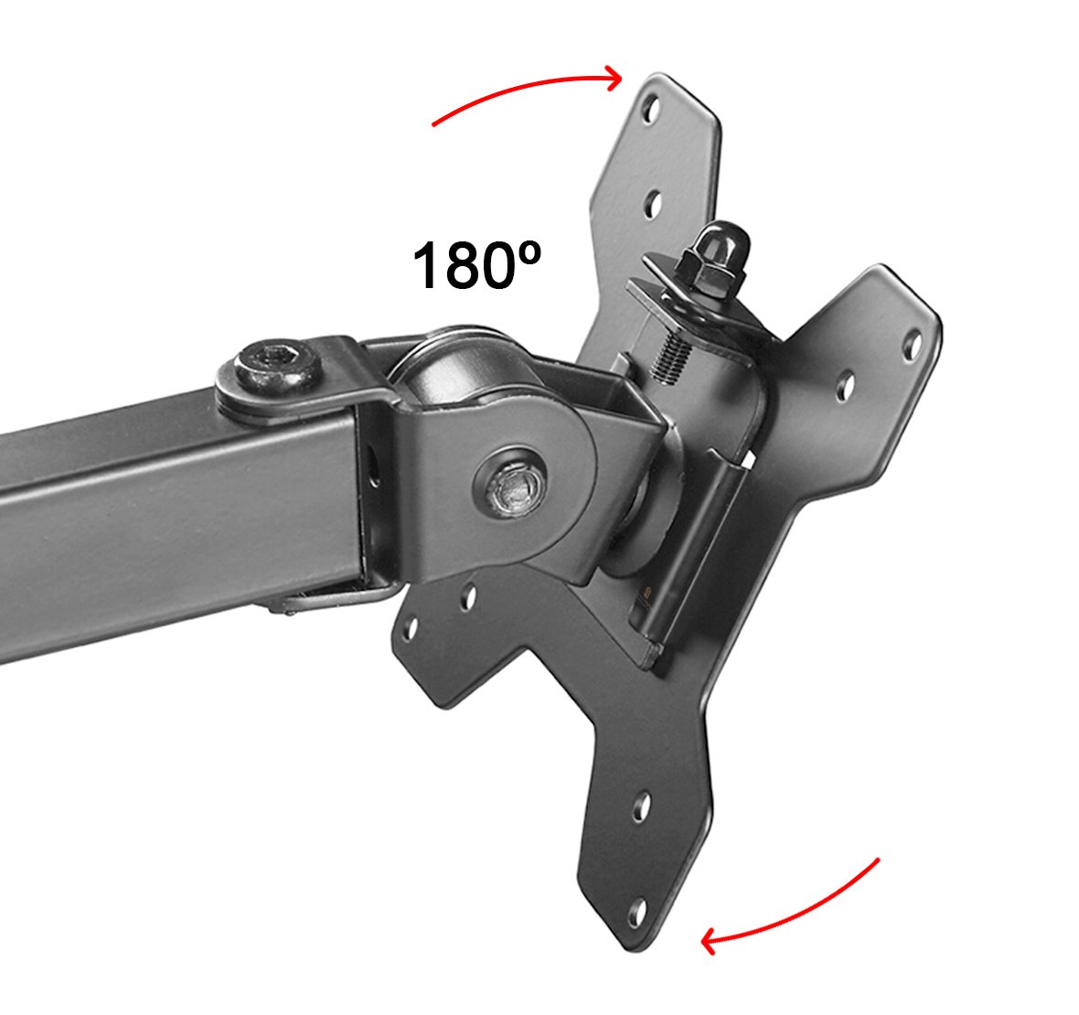 Suporte De Mesa para Monitor e TV 13" á 27" Aço Braço Fixo - 4