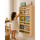 Ver imagem 3 de Estante para Livros Infantil com 3 Prateleiras Organizadoras para Brinquedos - Mel