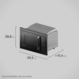 Micro-ondas de Embutir 34L Preto Pro Series Electrolux (Mv43T - 2