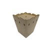 2 Kit Bebê Higiene Madeira Mdf Crú Passa Fita 8 Peças - 3