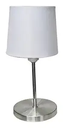 Ver imagem 2 de 2 Luminária De Cabeceira Mini Abajur Metal Escovado