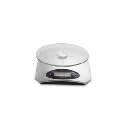 Balança Digital para Cozinha de Alta Precisão e Base de Vidro Brinox Linha Descomplica Prata - 4