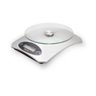 Balança Digital para Cozinha de Alta Precisão e Base de Vidro Brinox Linha Descomplica Prata - 1