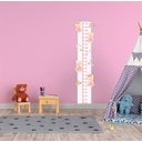 Ver imagem 2 de Adesivo Decorativo Infantil Régua Crescimento - Ursinha Rosa