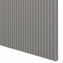 Ver imagem 6 de Painel Ripado 230x250 Com LED Para TV 85 Polegadas Nobre Gelius Cinza