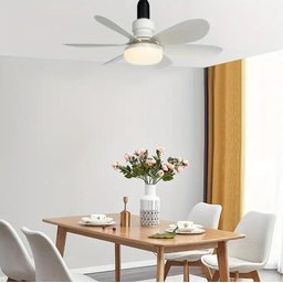 Ventilador e Luminária de Teto Super Silencioso - 40w - 4