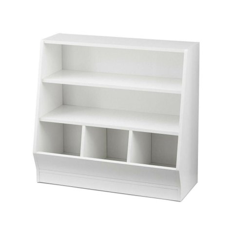 Organizador Infantil Aslam 1 Porta 2 Gavetas MDF 89cm Branco Woodcore