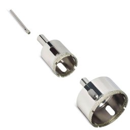 Serra Copo Diamantada para Vidro e Cerâmica - Bitola (mm) 25,0 - Ref. 406,0011 - Rocast - 4