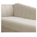 Ver imagem 6 de Recamier Vanessa 1,40M Lado Direito Suede Bege - ADJ Decor