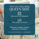 Ver imagem 6 de Cobre Leito Queen Size 100%algodão Daphane Bordado Super Luxuoso Bouquet:palha