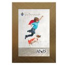 Ver imagem 2 de Kit 3 Molduras Porta Retrato 10X15 Dourado