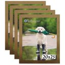 Ver imagem 1 de Kit 4 Porta Retrato Molduras 20x25 Dourado