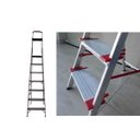 Ver imagem 4 de Escada Dobrável Residencial De Alumínio Comfort 7 Degraus - Alumasa