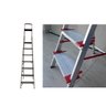 Escada Dobrável Residencial De Alumínio Comfort 7 Degraus - Alumasa - 4