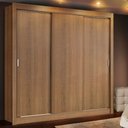 Ver imagem 1 de Guarda-Roupa Casal Madesa Mônaco 3 Portas de Correr Rustic Cor:Rustic