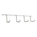 Ver imagem 2 de Kit com 3 Suportes Porta Vassouras Isabela com 4 Ganchos Branco