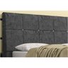 Cabeceira Pietra Casal Super King 195 Cm Com Baú Interno Suede Cinza - DS Estofados - 3