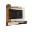 Ver imagem 2 de Painel para Sala de Tv Supenso Berlim 160cm - Moveis Leartam