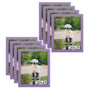 Ver imagem 1 de Kit 8 Porta Retrato Molduras 20x25 Lilás