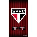 Ver imagem 1 de Toalha Praia Buettner Veludo Brasão São Paulo 70cmx140m Vermelho