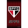 Toalha Praia Buettner Veludo Brasão São Paulo 70cmx140m Vermelho - 1