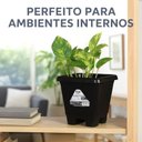 Ver imagem 4 de Kit 2 Vasos M Quadrados de Plástico com Pézinho 3,6 Litros