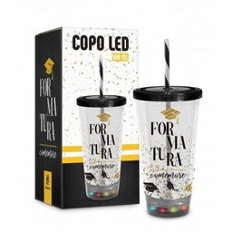 Copo Led Canudo - Formatura - 1
