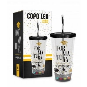 Copo Led Canudo - Formatura