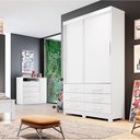 Ver imagem 3 de Guarda Roupa Buriti 2 Portas 6 Gavetas Novo Horizonte