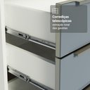 Ver imagem 7 de Armário de Cozinha Completa 190cm Branco/cinza Lux Madesa 02