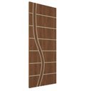 Ver imagem 1 de Porta de Madeira Frisada U.v 210cm X 80cm:imbuia