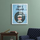Ver imagem 1 de Quadro Decorativo Umbanda Salve a Marujada - 70x50cm:moldura Branca