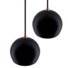 Pendente Bola Preto/Cobre /2 3002 - 1