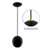 Pendente Bola Preto/Dourado /1 3001 - 3
