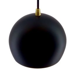 Pendente Bola Preto/Dourado /1 3001 - 1