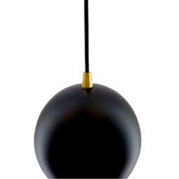 Pendente Bola Preto/Dourado /1 3001 - 6
