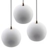 Pendente Bola Branco/Cobre /3 3003 - 1
