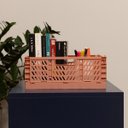 Ver imagem 2 de Caixa Organizadora 6,5l Dobrável de Plástico Multiuso - Oikos