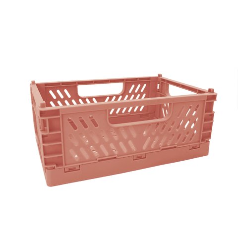 Caixa Organizadora 6,5l Dobrável de Plástico Multiuso - Oikos