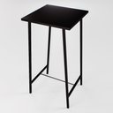 Ver imagem 1 de Mesa Bar Bistrô Alta Madeira Industrial Black Don Castro Decor Conjunto de Mesas e Cadeiras Pinus na