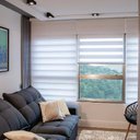 Ver imagem 1 de Persiana Double Vision Branca - 1,30m x 2,20m