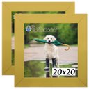 Ver imagem 1 de Kit 2 Porta Retrado Molduras 20x20 Amarelo