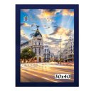 Ver imagem 1 de Moldura Porta Retrato 30x40 Azul