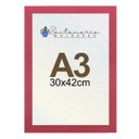 Ver imagem 1 de Moldura Porta Retrato A3 30x42 Rosa