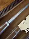 Ver imagem 2 de Faca Picaço Sg 8” Inox 3 Mm com Chaira, Cabo em Madeira e Caixa de Madeira
