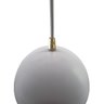 Pendente Bola Branco/Dourado /1 3001 - 6