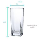 Ver imagem 3 de Copo Vidro 320Ml (Suco, Água) Bali Kit Com 12 Transparente
