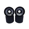 Roda Importada Long Wheels Preta 75Mm - 1