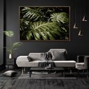 Ver imagem 1 de Quadro Decorativo Planta Costela de Adão Com Moldura e Sem Vidro 100X160